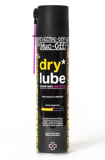 Muc-Off Dry PTFE Chain Lube 400ml 1 Muc-Off Dry PTFE Chain Lube 400ml