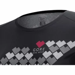 Gore Element Lady Digi Heart Shirt -Shiman Bicycle Shop 43949 gore element lady digi heart shirt black