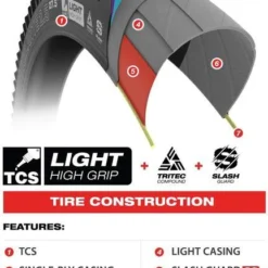 WTB Verdict TCS Slash Guard Light TriTec High Grip -Shiman Bicycle Shop 59147 wtb verdict tcs slash guard light tritec high grip