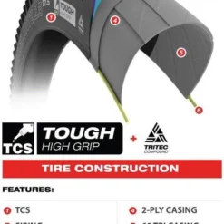 WTB Verdict Wet TCS Tough TriTec High Grip 5 WTB Verdict Wet TCS Tough TriTec High Grip -Shiman Bicycle Shop 59150 wtb verdict wet tcs tough tritec high grip