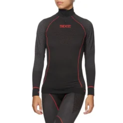 Sixs TS13W CU LS With Zipper T-shirt -Shiman Bicycle Shop 75683 sixs ts13w cu ls with zipper t shirt