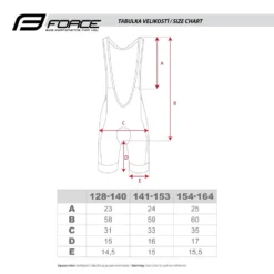 Force Kid - Cyklistické Kalhoty S Vložkou -Shiman Bicycle Shop 75710 force kid cyklisticke kalhoty s vlozkou