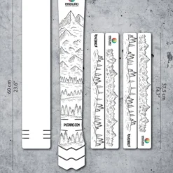 Dyedbro Enduro World Series Mountains Black -Shiman Bicycle Shop 78035 dyedbro enduro world series mountains black