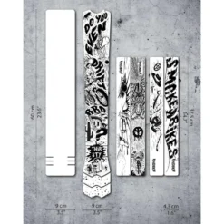 Dyedbro Fluor Black -Shiman Bicycle Shop 78040 dyedbro fluor black