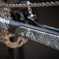 Dyedbro Stay Free White + Blackground Matt -Shiman Bicycle Shop 78062 dyedbro stay free white blackground matt