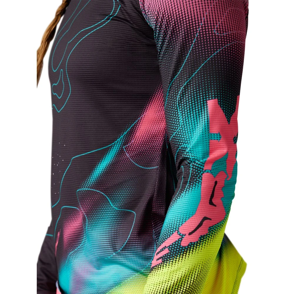 Fox Racing Fox Womens Flexair Ls Jersey Lunar 5 Fox Racing Fox Womens Flexair Ls Jersey Lunar - Image 5