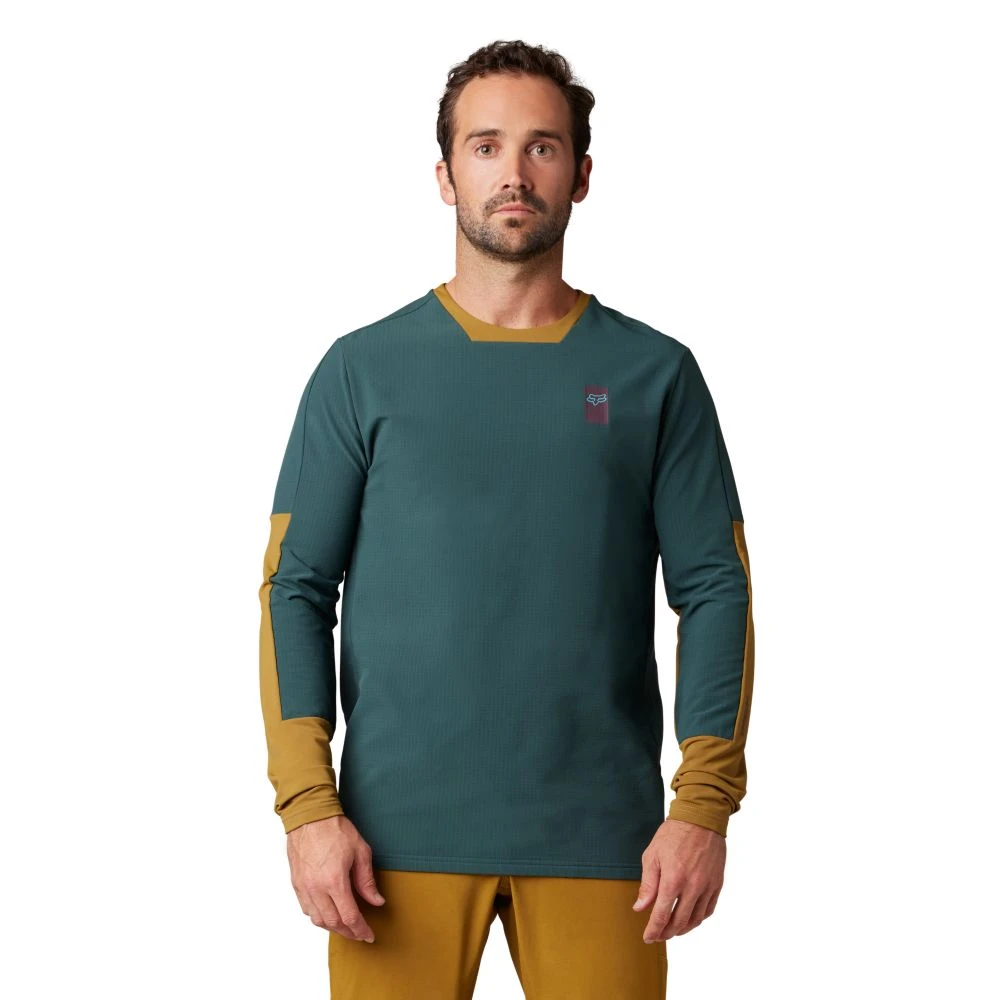 Fox Racing Fox Defend Thermal LS Jersey 2 Fox Racing Fox Defend Thermal LS Jersey - Image 2