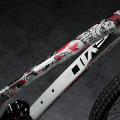 Dyedbro Chainsaw Black Red Matt