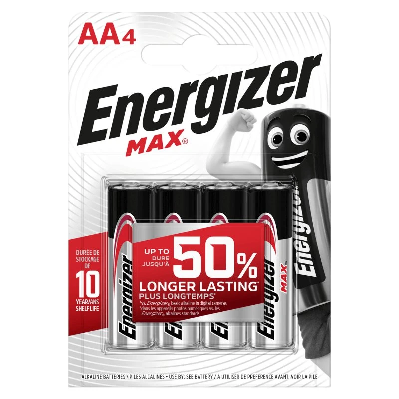 Energizer MAX AA (4 Pack) 1 Energizer MAX AA (4 Pack)
