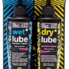 Muc-Off Dry & Wet Lube Pack 2x120ml